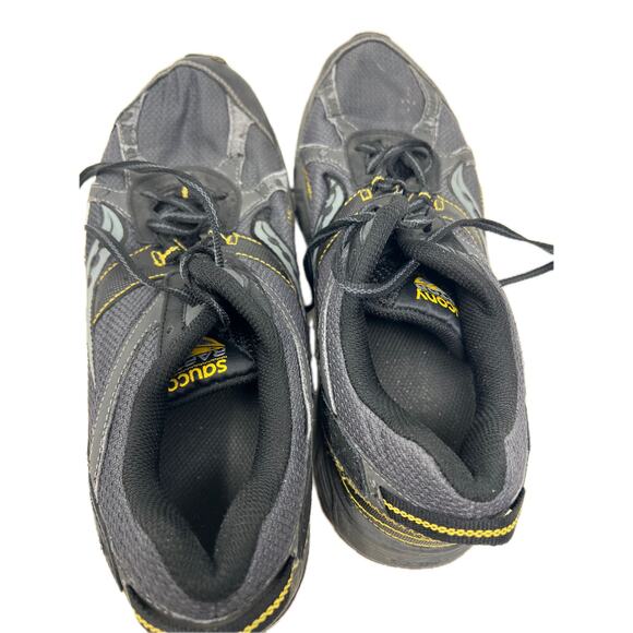 Saucony Mens Grid Raptor TR Gray Running Sneakers Size 10.5 - Picture 6 of 8